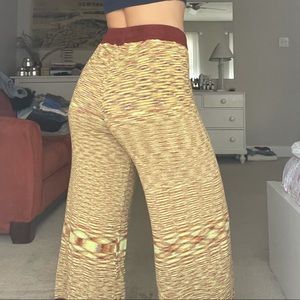 Urban Outfitters flowy knit cropped pants XS